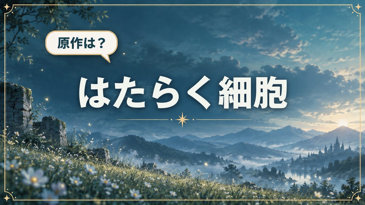 はたらく細胞|原作は?