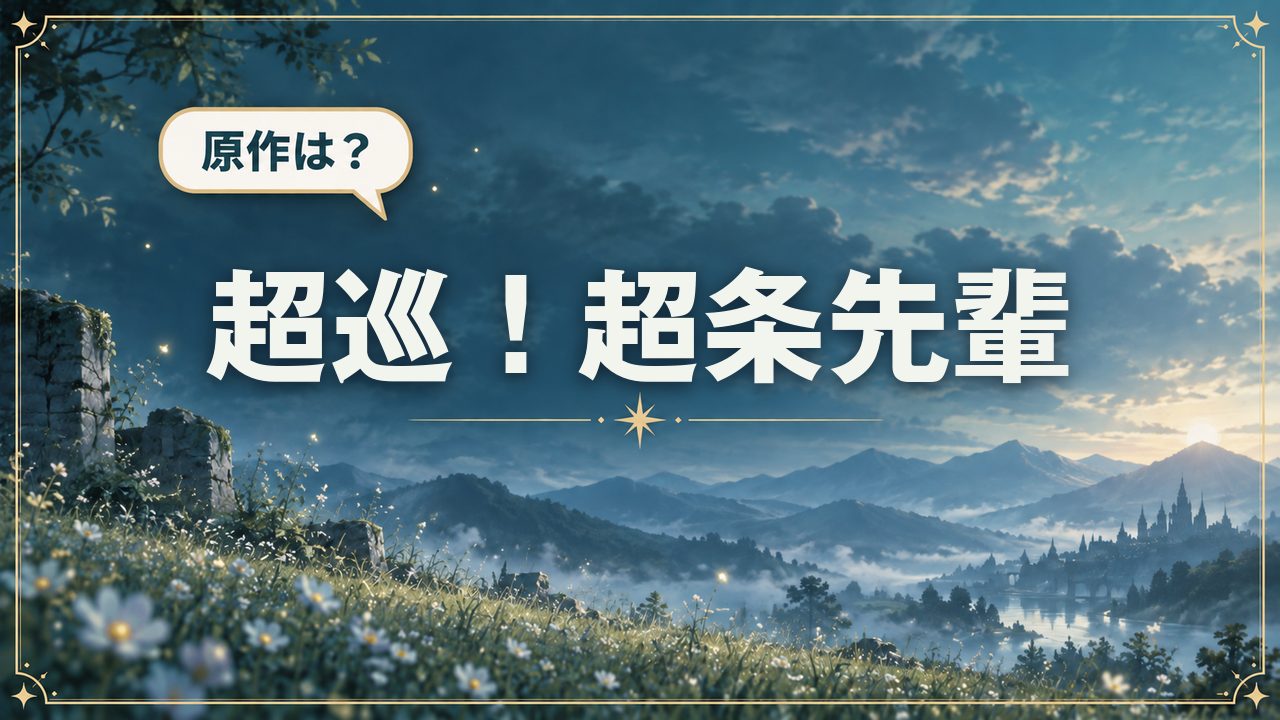 超巡!超条先輩|原作は?
