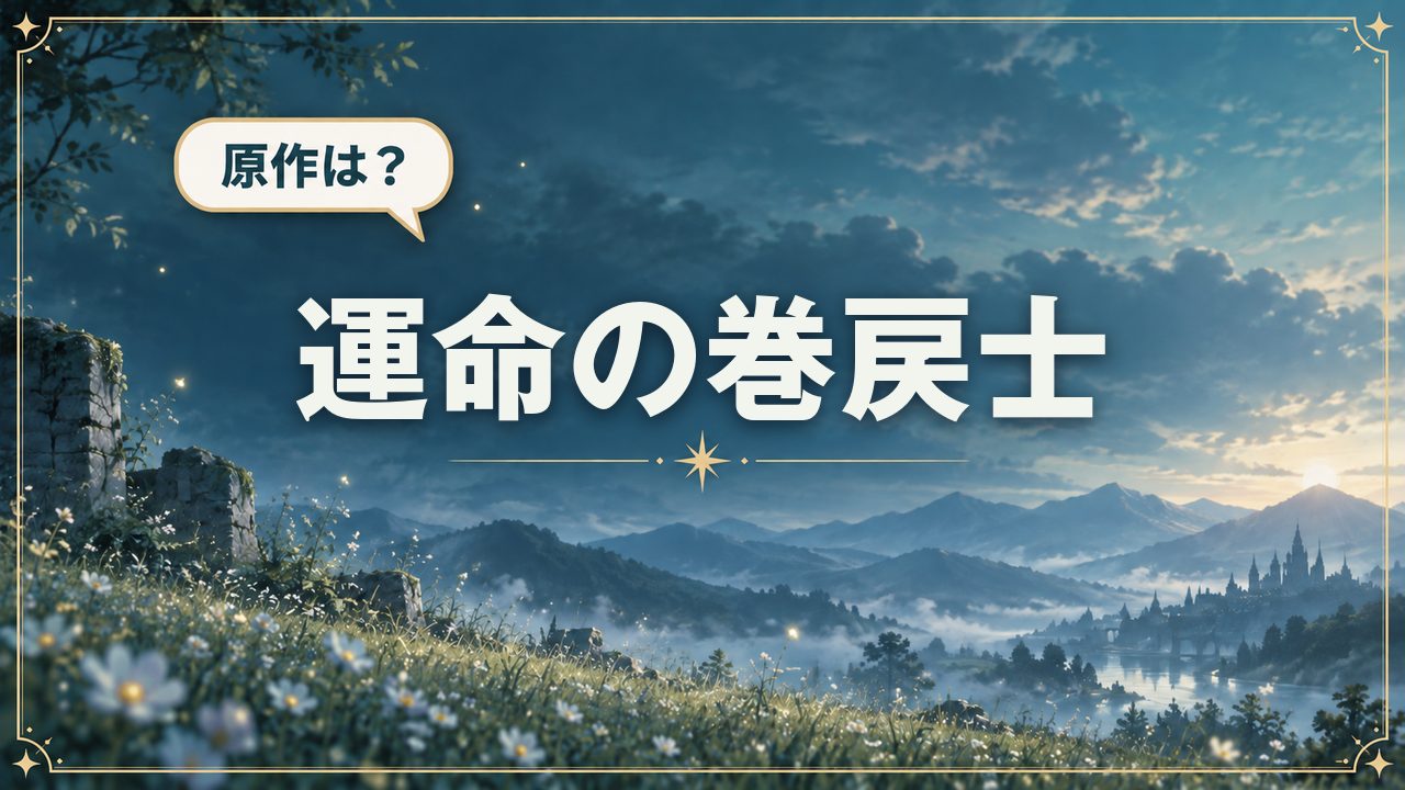 運命の巻戻士|原作は?
