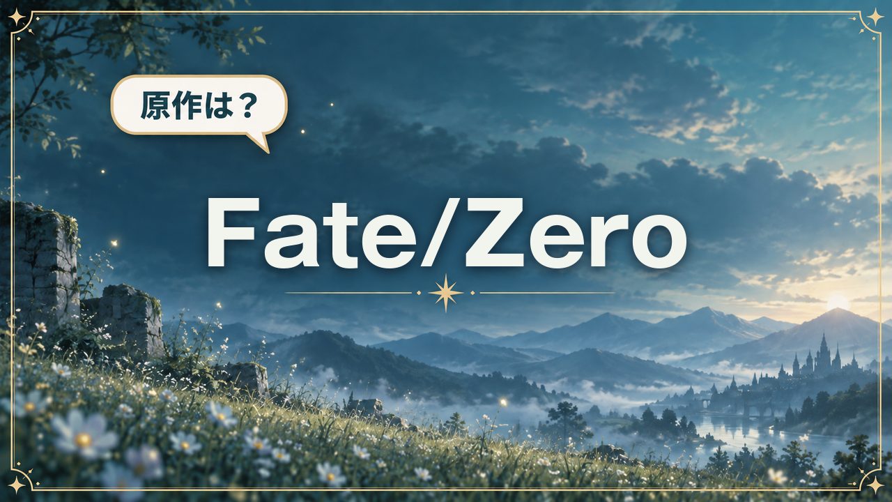 Fate/Zero｜原作は？