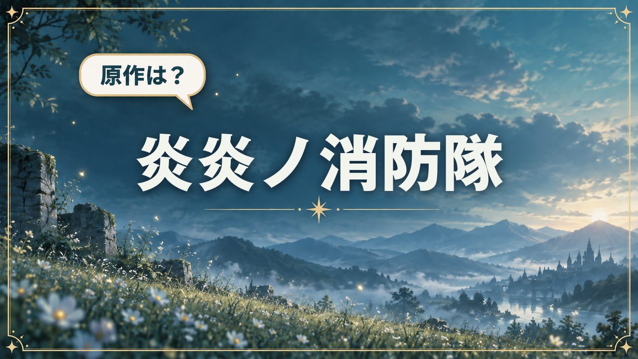 炎炎ノ消防隊｜原作は？