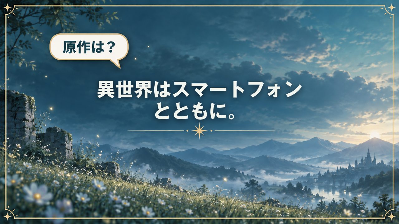 異世界はスマートフォンとともに。|原作は?