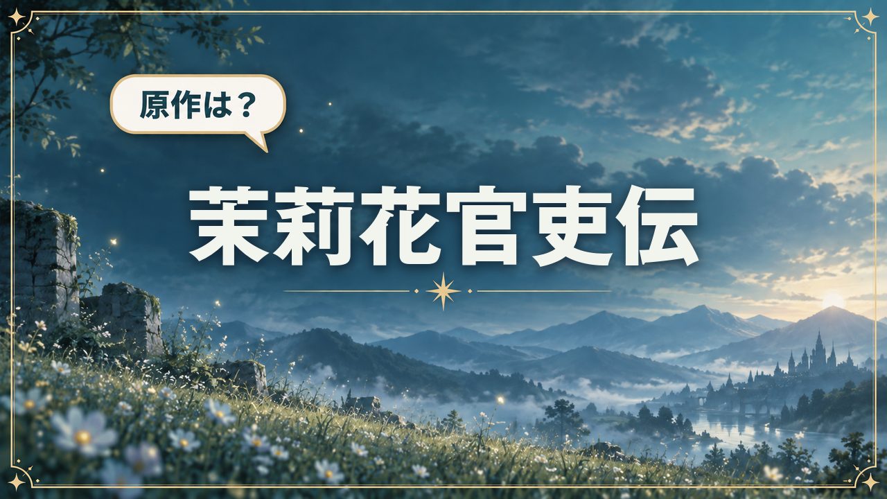 茉莉花官吏伝｜原作は？