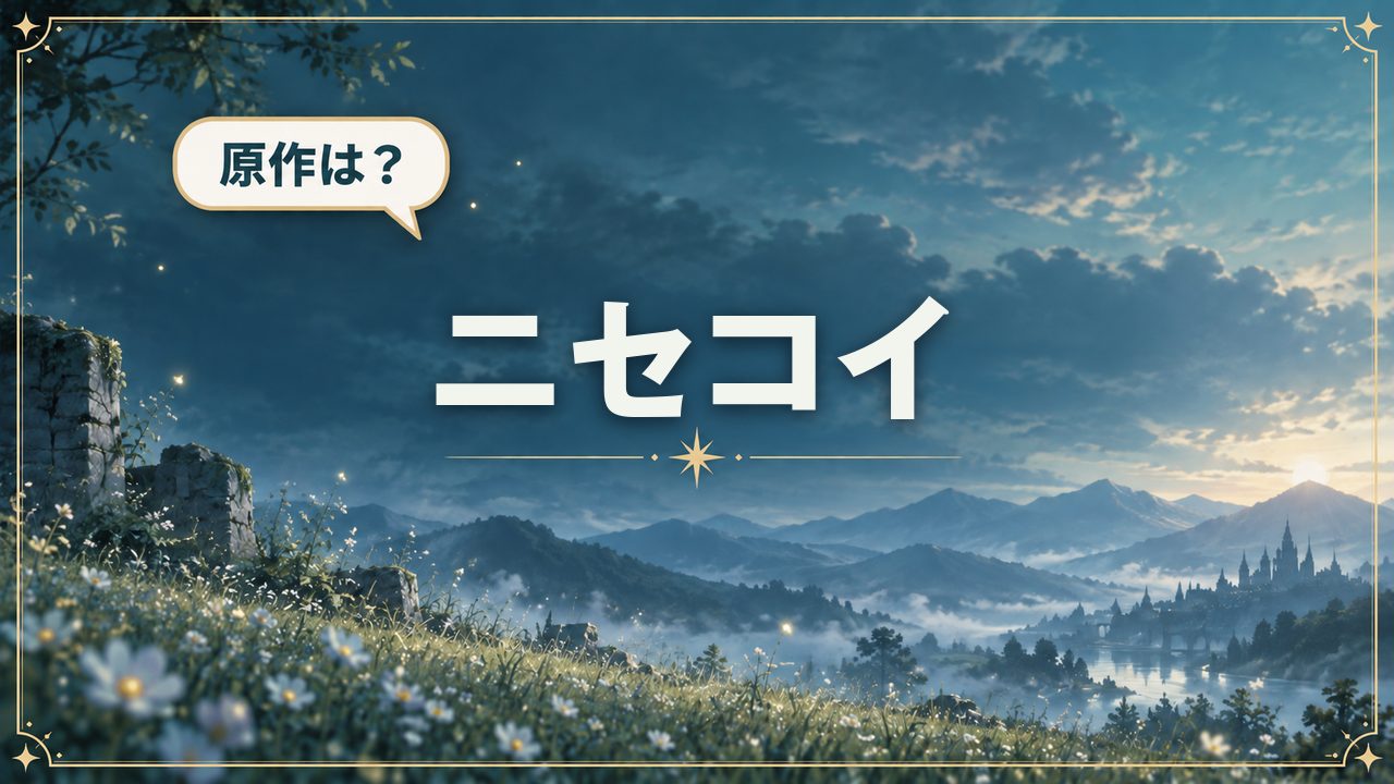 ニセコイ|原作は?