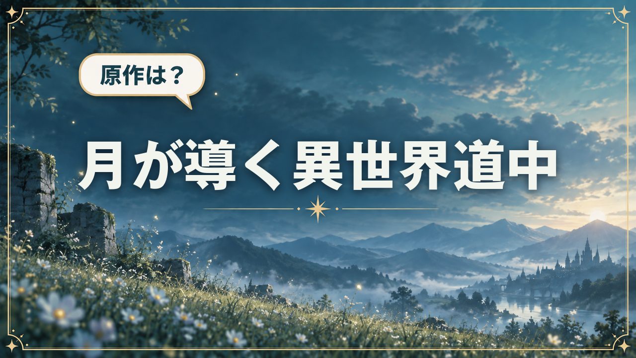 月が導く異世界道中｜原作は？